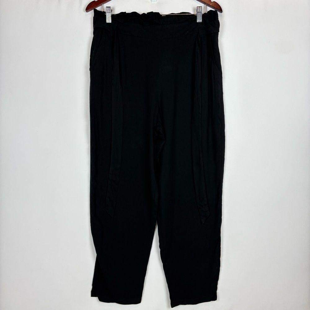 NWT Primark Elastic Waist‎ Pants with Tie Belt